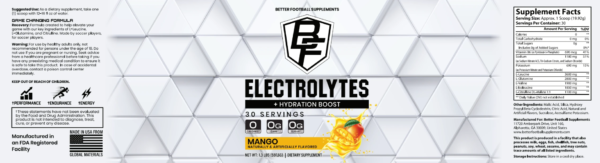 BCAA Electrolytes Mango - Image 2